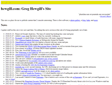 Tablet Screenshot of hewgill.com
